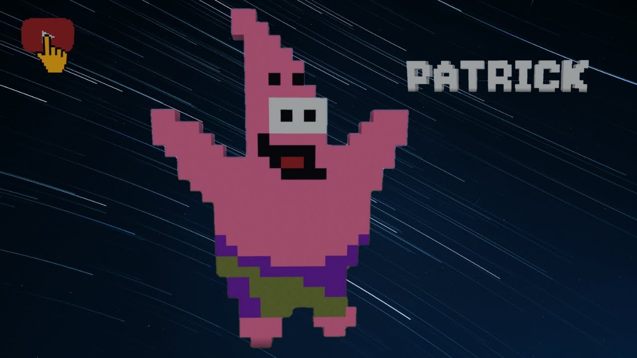 MINECRAFT como construir PATRICK - YouTube