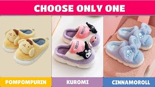 Choose Only One🎈Pompompurin💛Kuromi💜Cinnamoroll💙Sanrio Edition🌈