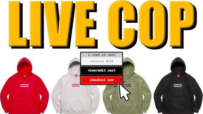 Supreme Drops on X: Supreme Inside Out Box Logo hoodie Cop or