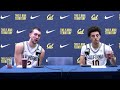 Cal Men's Basketball Postgame Press Conference 12/6/25 - John Camden, Justin Pippen, Mark Madsen