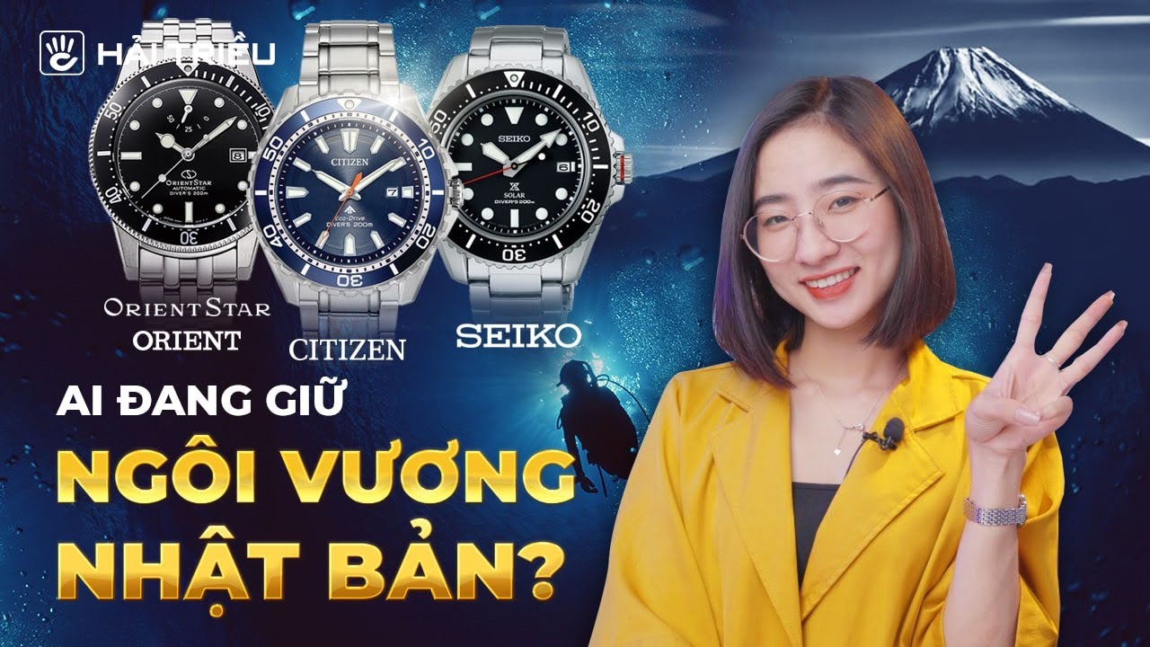 Đồng hồ Nhật Bản SEIKO - CITIZEN - ORIENT nào đáng mua nhất ? | ECO DRIVE vs  SOLAR - YouTube