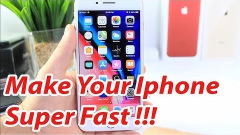 Make Your iphone Fast By Removing Animation in ios 11