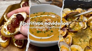 Aperitivos fáciles para Navidad 🎄🎅 Recopilación de recetas rápidas