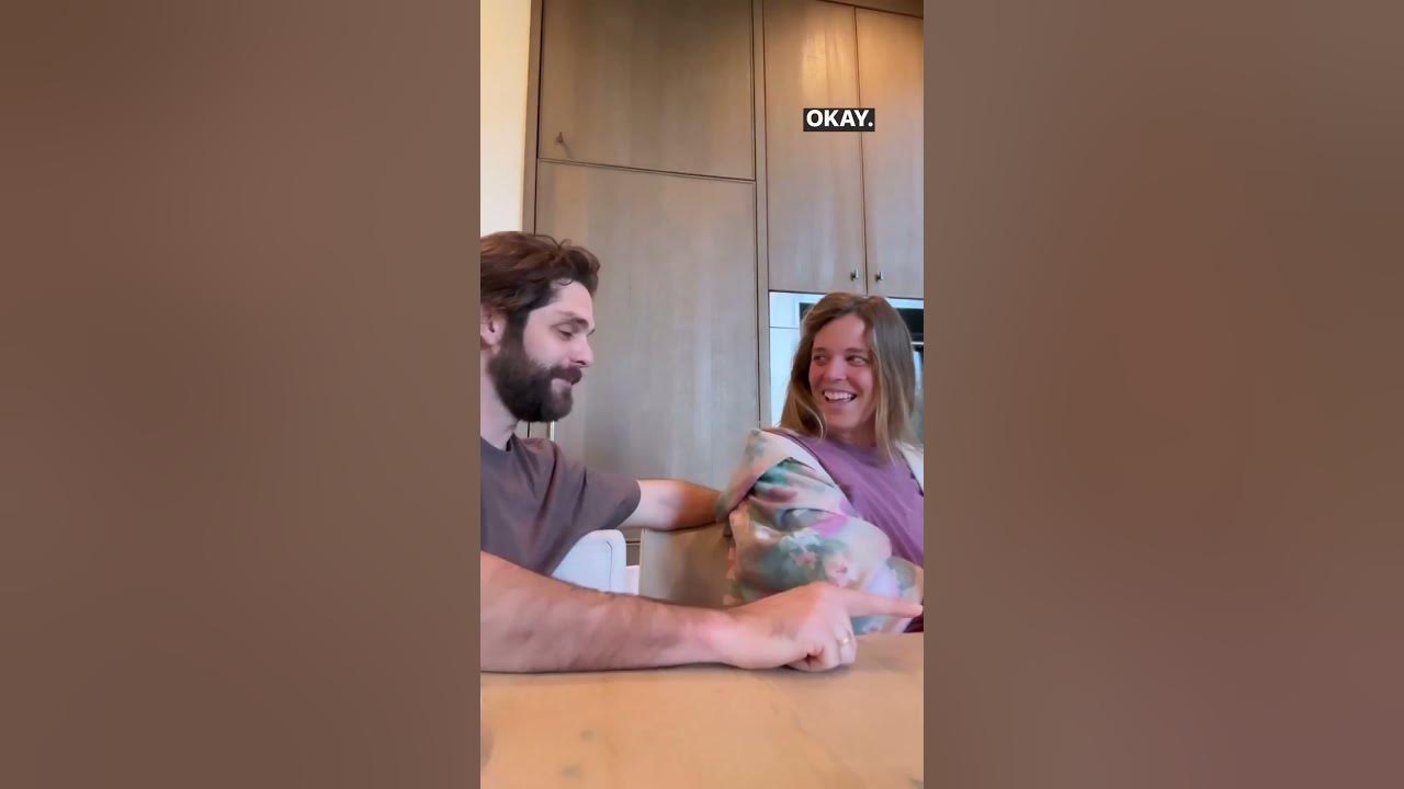 Thomas Rhett quizzes wife on his music #shorts