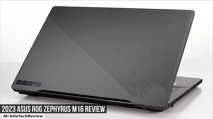 Critique ASUS ROG Zephyrus M16 2023 - Core i9 et RTX 4080