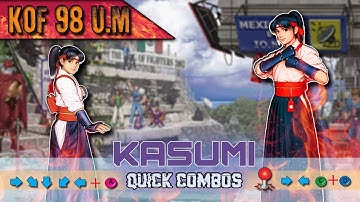 King Of Fighters 98 UM Combos Kasumi Todoh