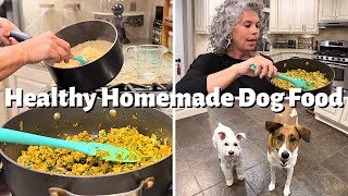 Healthy Homemade Dog Food Recipe | Cooking for my Dogs