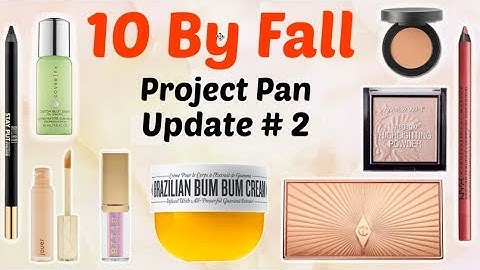 Project Pan | 10 By Fall Update #2