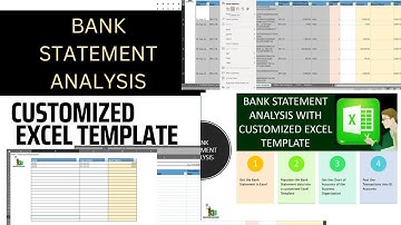 Bank Statement Analysis in Excel: Step by step on data cleanup and posting transactions to GL codes