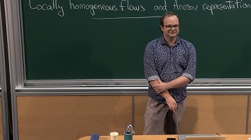 Daniel Monclair - 1/5 Locally homogeneous flows and Anosov representations