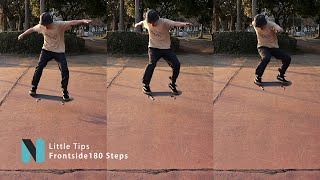 [littletips] Steps to Learn Frontside 180s from the Beginning