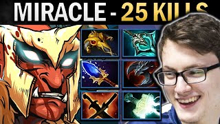 Troll Dota Gameplay Miracle with 25 Kills and Maelstrom