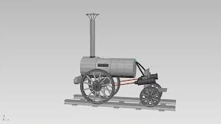 Stephenson's Rocket in 3DS Max | Vers. 6
