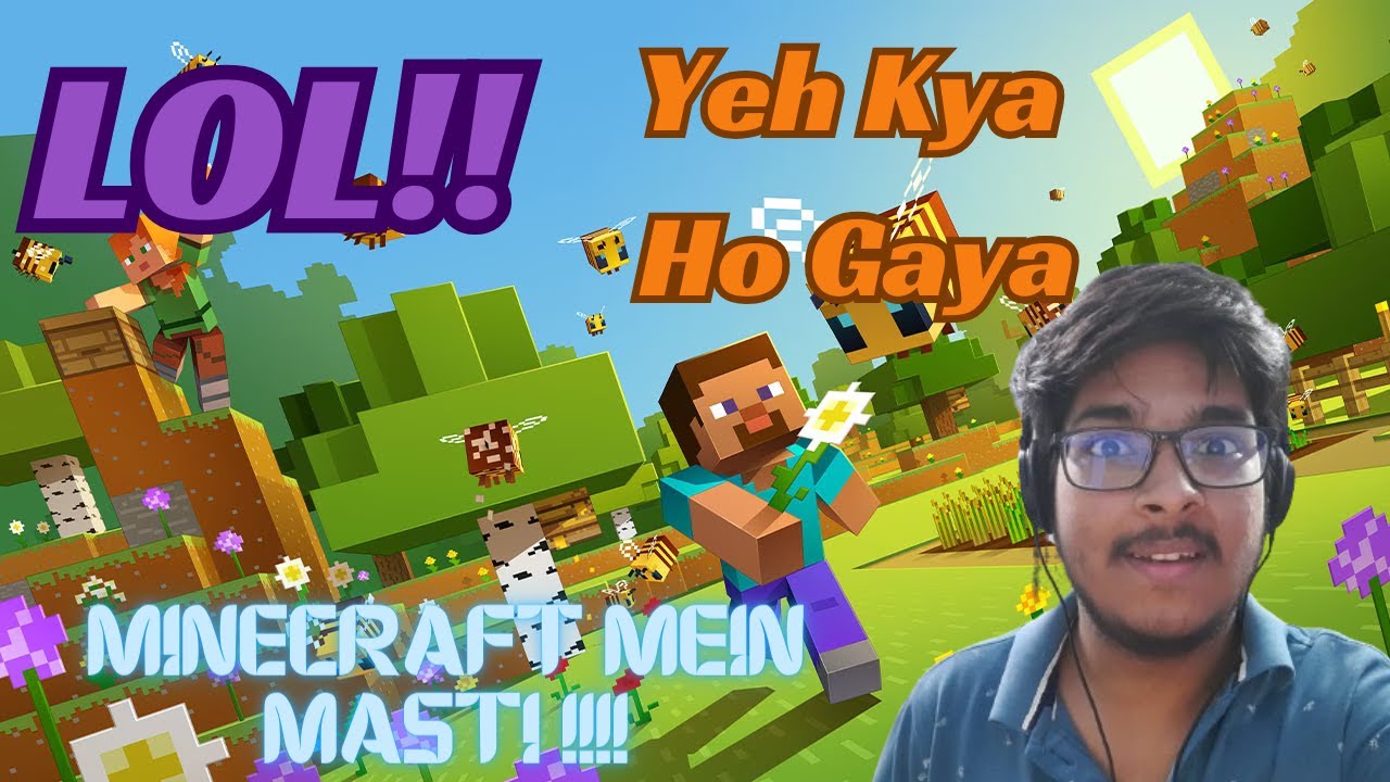 Minecraft mein masti with friend's!!!!(MMMF)