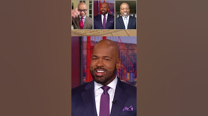 Victor Blackwell cracks joke with guests during panel