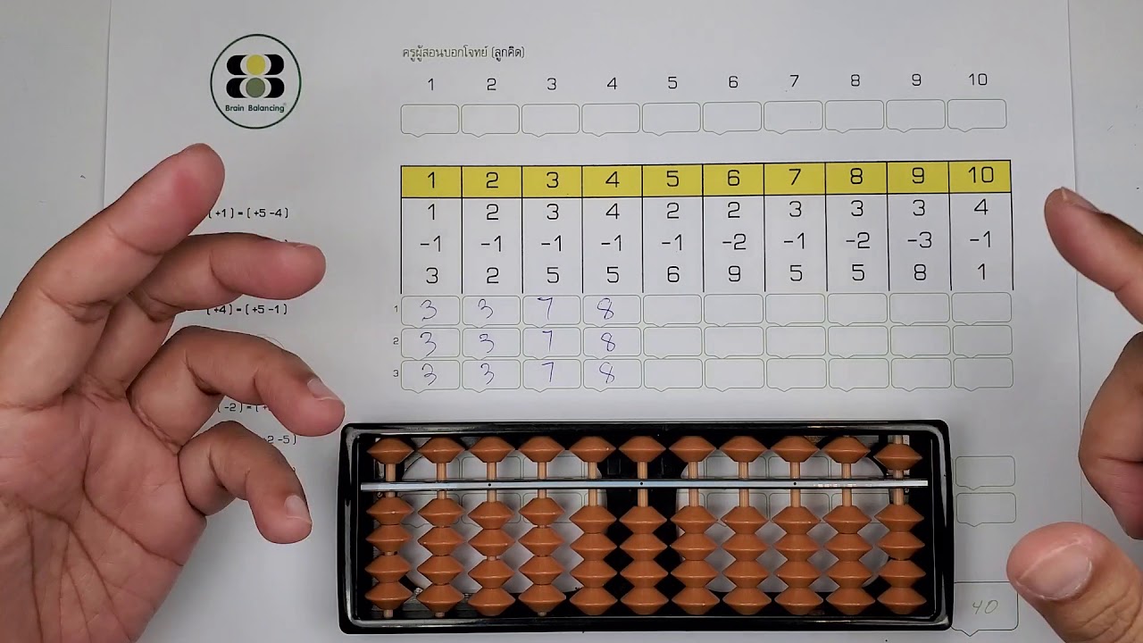 BB1-7 Brain Balancing Abacus.