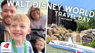 WALT DISNEY WORLD VLOG MAY 2025 ✈️ TRAVEL DAY | Virgin Atlantic | Checking in to Wilderness Lodge! ✨