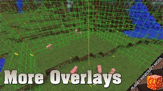 More Overlays Mod 1.14.4/1.12.2/1.10.2 (Mob Spawns, Chunk Bounds) for Minecraft PC