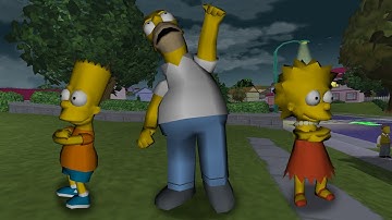 The Simpsons Hit & Run - The Simpsons: Investigate! Mod by Gordon CMB Part 1