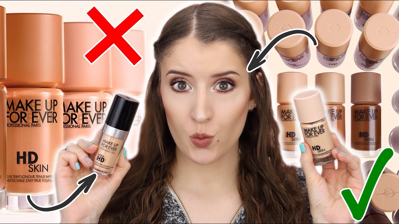 MAKE UP FOR EVER HD SKIN FOUNDATION REVIEW 🤔 IMPROVED FORMULA?! 