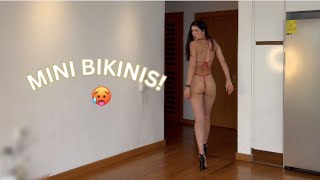 How Can Bikinis Be So Small? 😳 (Try On) | Zarias