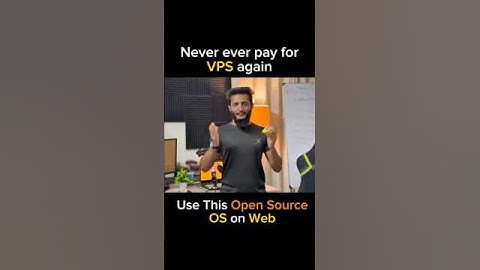 Use this free os that runs entirely on web #coding #development #website #opensource