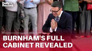 Andy Burnham's Cabinet takes shape with Miliband, Rayner and Streeting returned