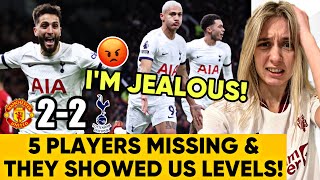 Spurs Showed us Levels? Porro & Bentancur incredible FFS Man Utd 2-2 Tottenham Reaction