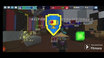Power Of max level Shadow Blade :Blockman go :Build and shoot