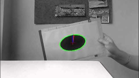 ViSP ellipse tracker