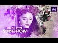 After Effects Tutorial - Ink Splatter Photo Slideshow - No Plugins