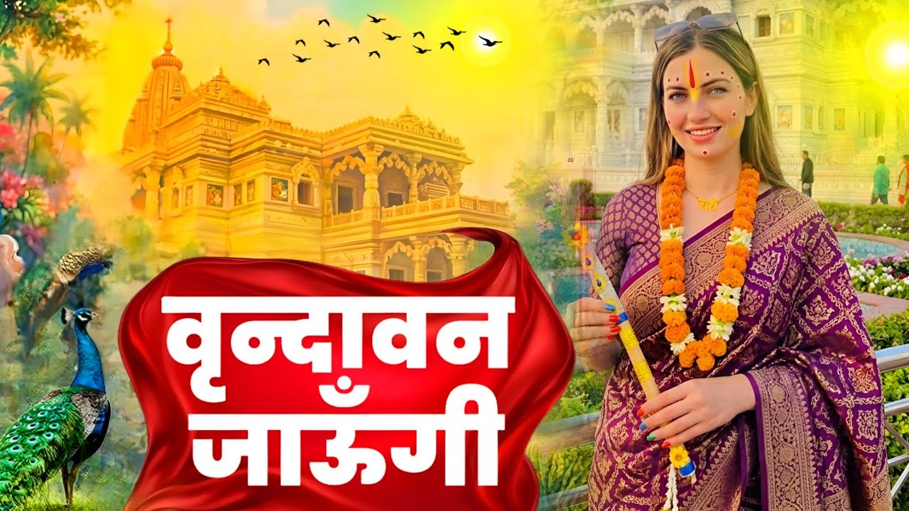 Vrindavan Jaungi | वृन्दावन जाउंगी | मेरे उठे विरह में पीर | Krishna Bhajan 2026 | #krishna #radhe