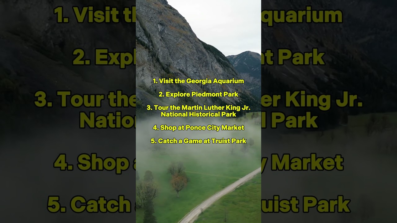 Things to do in Atlanta, Georgia 