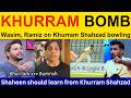 Shahid Afridi shocked on Khurram Shahzad bowling today vs BAN | Ramiz Raja, Pak Media on PAK vs BAN