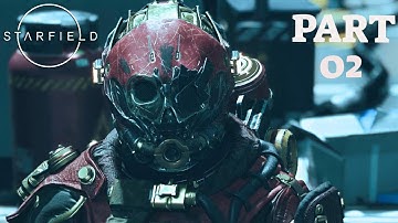 Starfield Gameplay - Part 2 - One Small Step - Combat the Crimson Fleet Captain