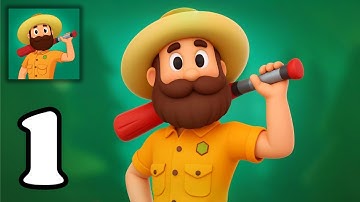 MY CAMPING PARK | Gameplay Walkthrough Part 1 | Build Cozy Campsites [Android, iOS]