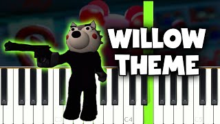 Piggy Roblox - Willow Theme - Piano Tutorial