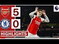 🔴Arsenal vs Chelsea (5-0) Extended HIGHLIGHTS: Havertz, Trossard & White GOALS!