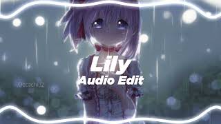 Lily - alan walker ft. K-391 \u0026 emelie hollow edit audio