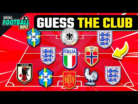 GUESS THE FOOTBALL TEAM BY PLAYERS’ NATIONALITY - SEASON 2023/2024 | QUIZ FOOTBALL TRIVIA 2024