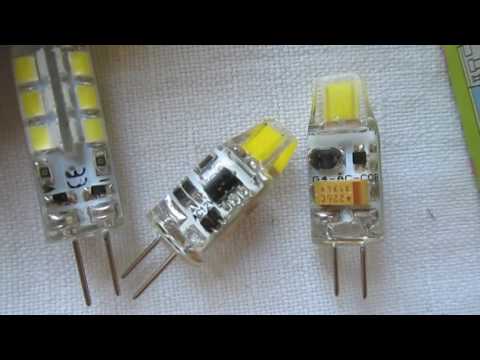 LED G4 Lamp Bulb COB SMD AC /DC 12V 1w-1.5w