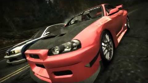 Need for Speed Most Wanted - Blacklist #1 - Razor / Final / Beta content Mod / Nissan Skyline R34