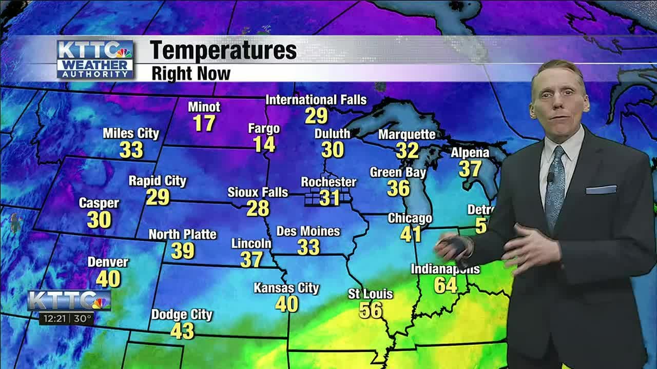 Ted's Thursday Noon Weather - YouTube