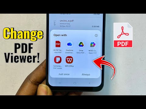 How to Change Default PDF Viewer on Any Android! 