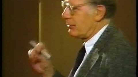 Russell Ackoff - U.S. Navy two day training in Thinking, Understanding, and Learning (1 of 8)