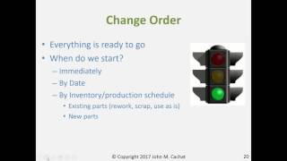 Engineering Change Management: The Process