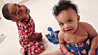 DJ & KYRIE NIGHTLY ROUTINE | VLOGMAS DAY 3 | THE PRINCE FAMILY