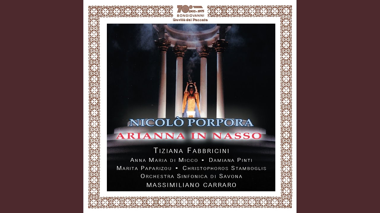 Watch Arianna a Nasso, Act II: Act II Scene 4: Aria: Un altro oggetto puo (Teseo) on YouTube Watch Arianna a Nasso, Act II: Act II Scene 4: Aria: Un altro oggetto puo (Teseo) on YouTube
