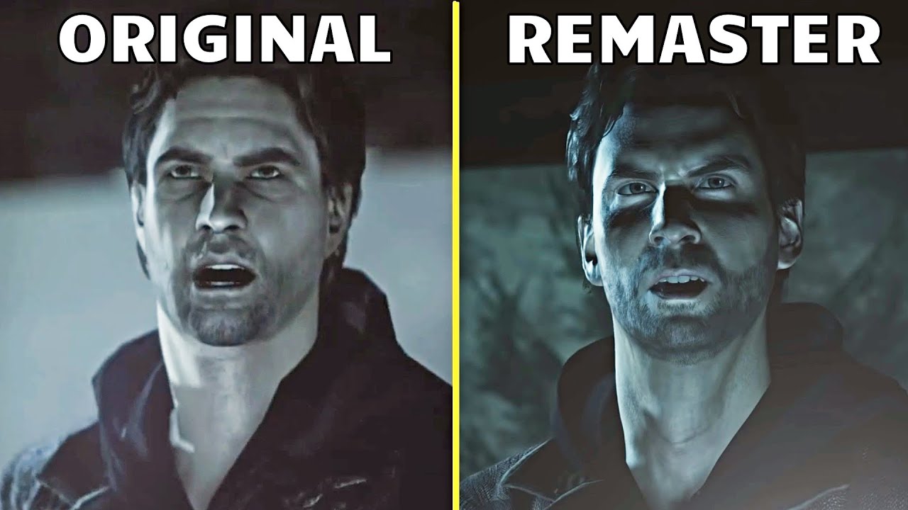 Alan Wake 2 vs Alan Wake Remastered PS5 Graphics Comparison 