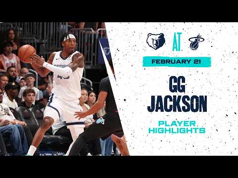 GG Jackson Highlights vs  Miami Heat